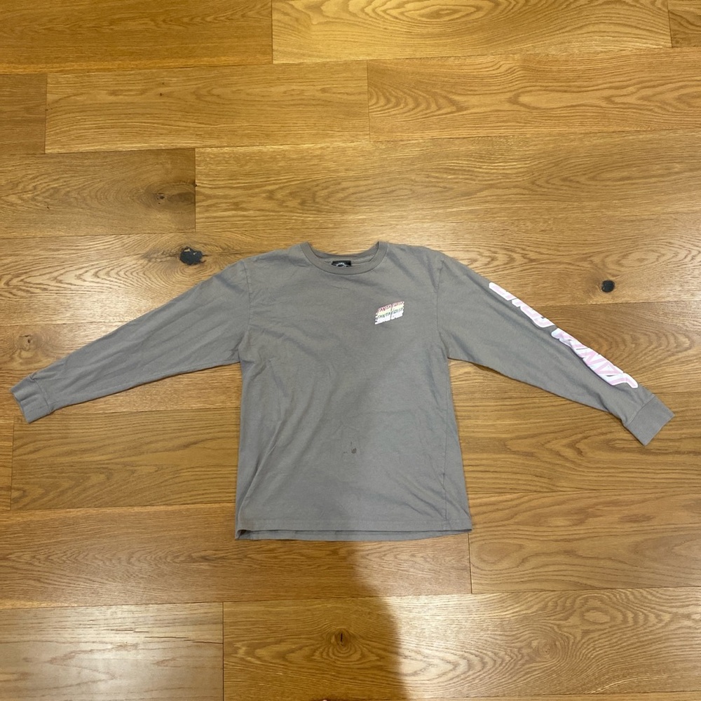 santa cruz grey long sleeve